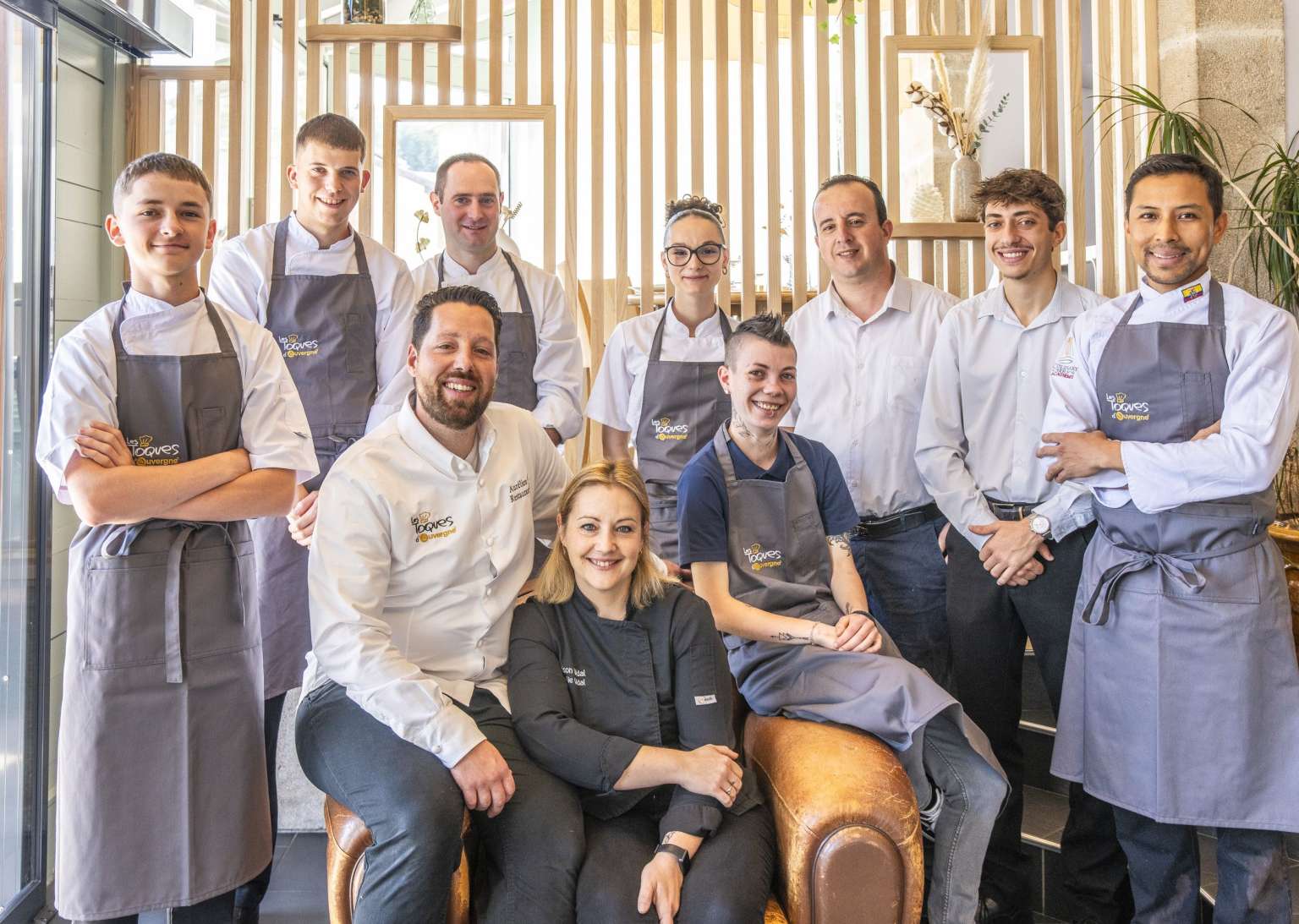 Equipe du restaurant VIDAL